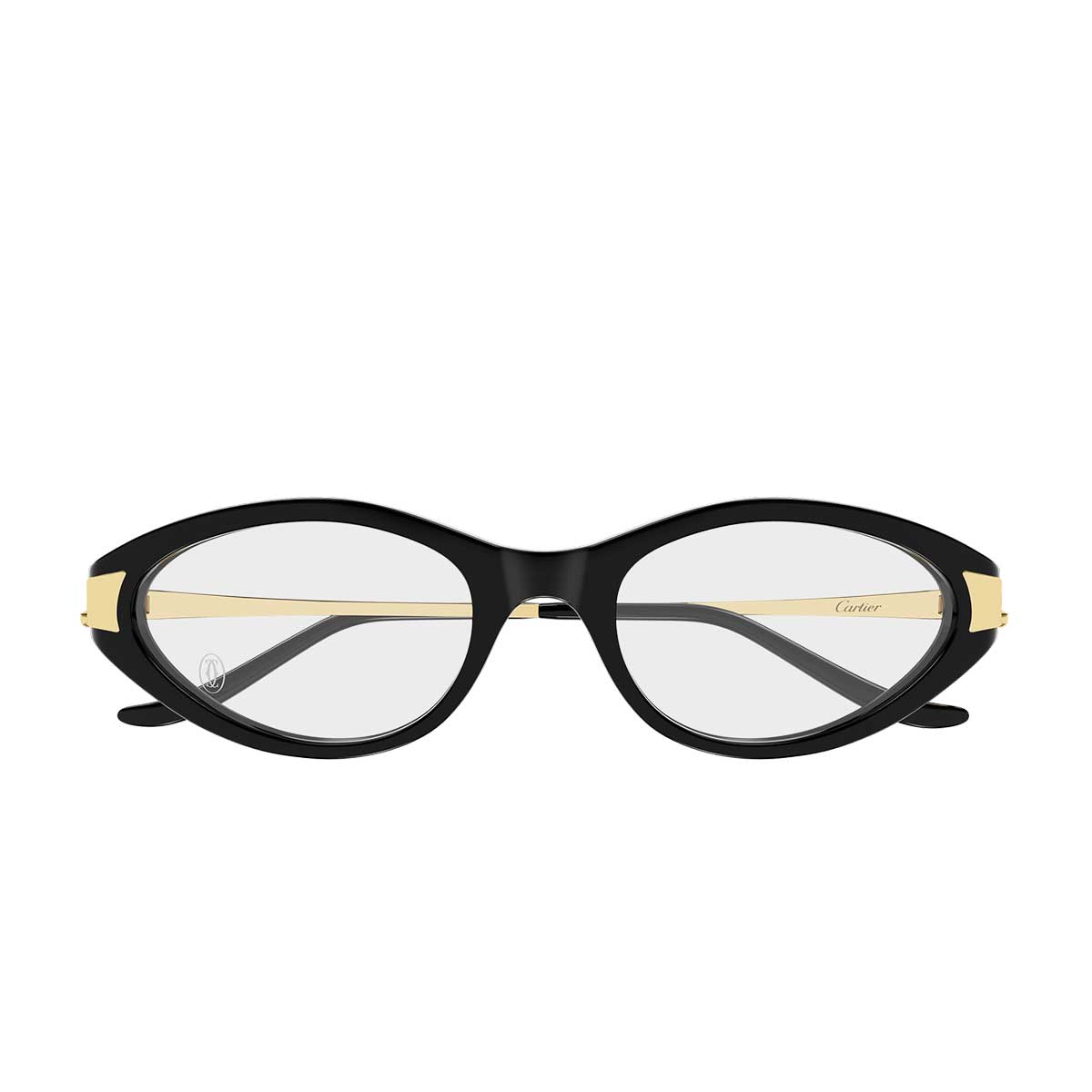 Cartier Occhiali da Vista CT0633O 001 NeroOro/Trasparente Donna