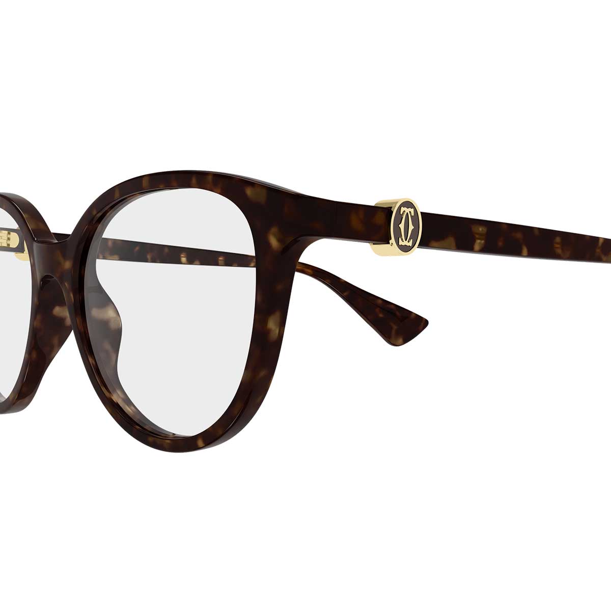 Cartier Occhiali da Vista CT0643O 002 Marrone/Trasparente Donna