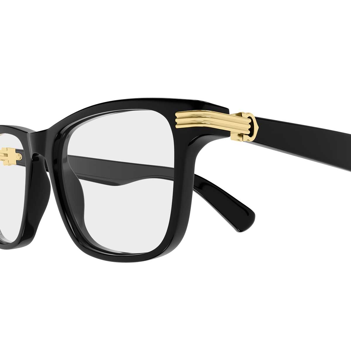 Cartier Occhiali da Vista CT0658O 005 Nero/Trasparente Uomo 3