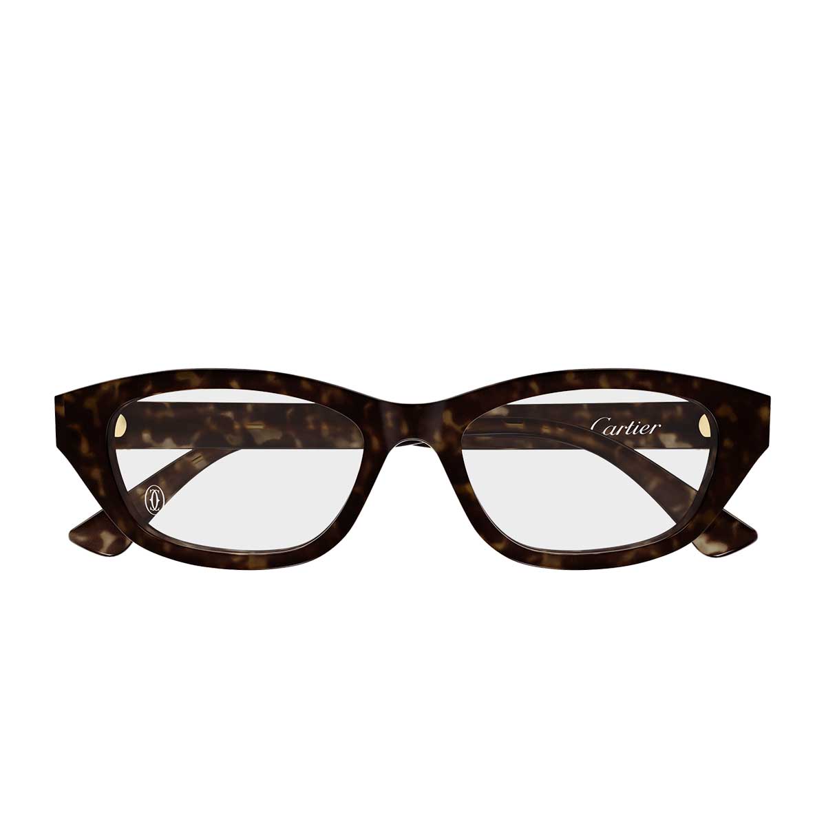 Cartier Occhiali da Vista CT0668O 005 Marrone/Trasparente Donna