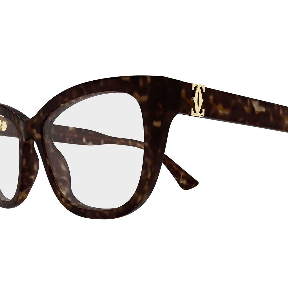 Cartier Occhiali da Vista CT0669O 005 Marrone/Trasparente Donna 3