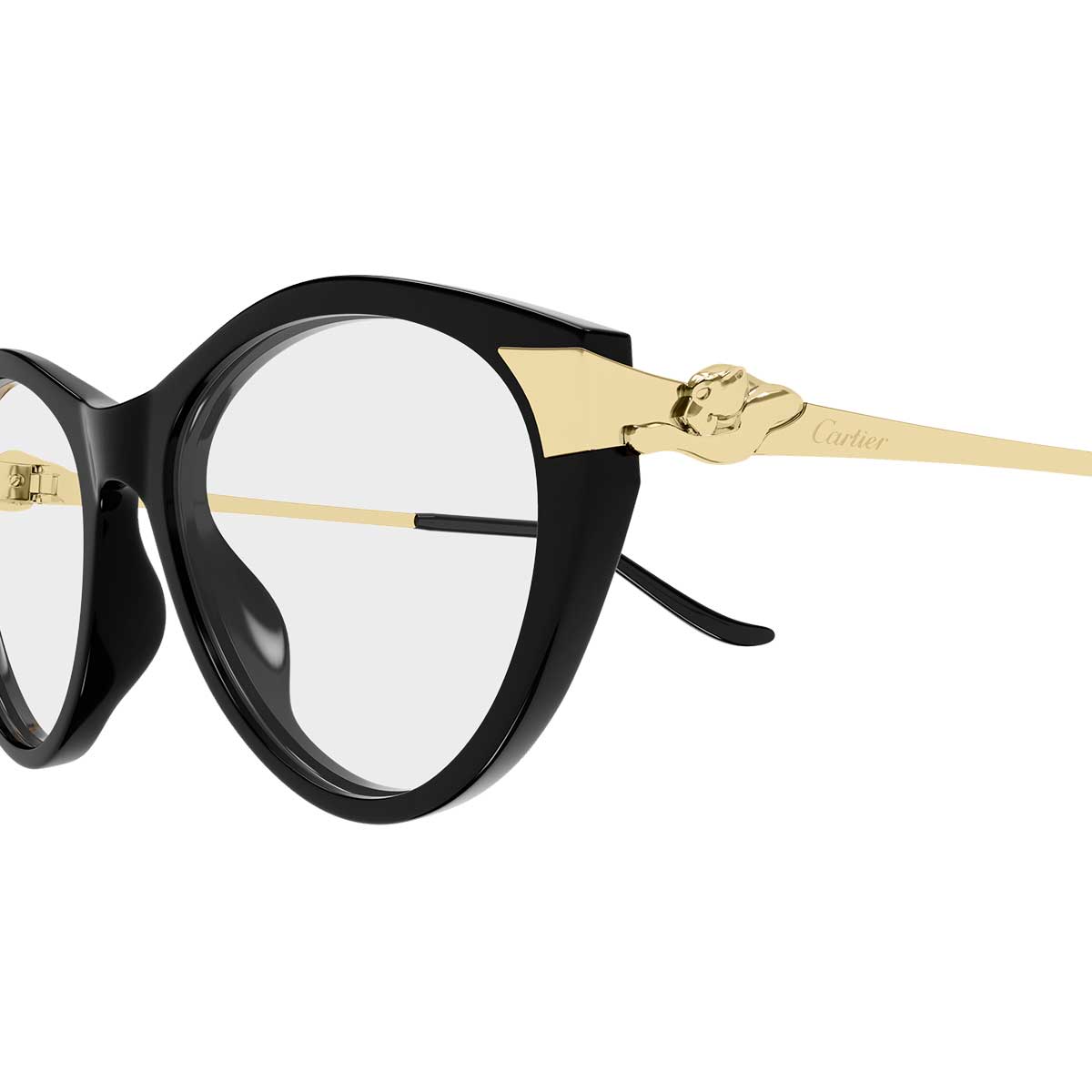 Cartier Occhiali da Vista CT0676O 001 NeroOro/Trasparente Donna 3