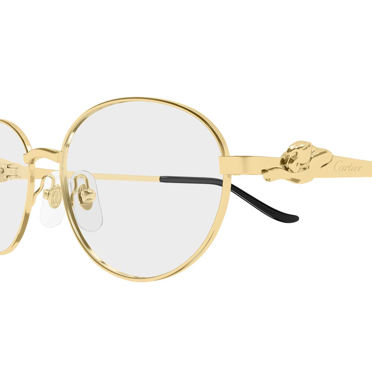 Cartier Occhiali da Vista CT0677O 001 Oro/Trasparente Donna 3