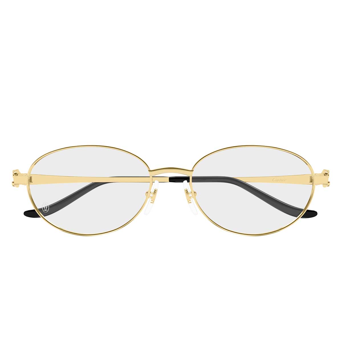 Cartier Occhiali da Vista CT0677O 001 Oro/Trasparente Donna