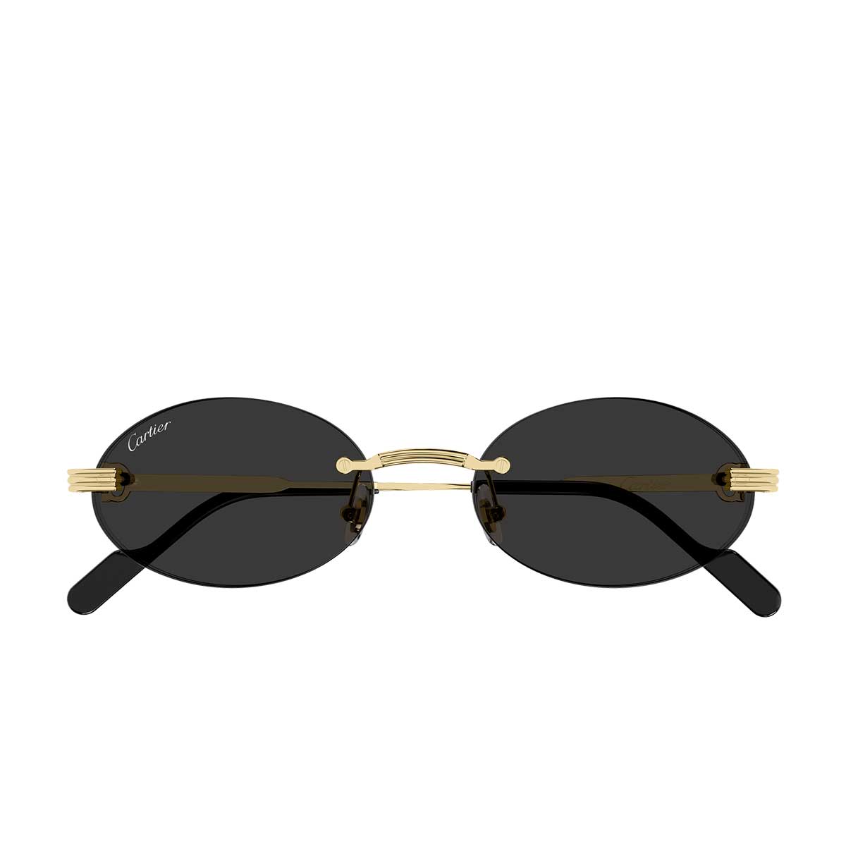 Cartier Occhiali da Sole CT0615S 001 Oro/Grigio Unisex