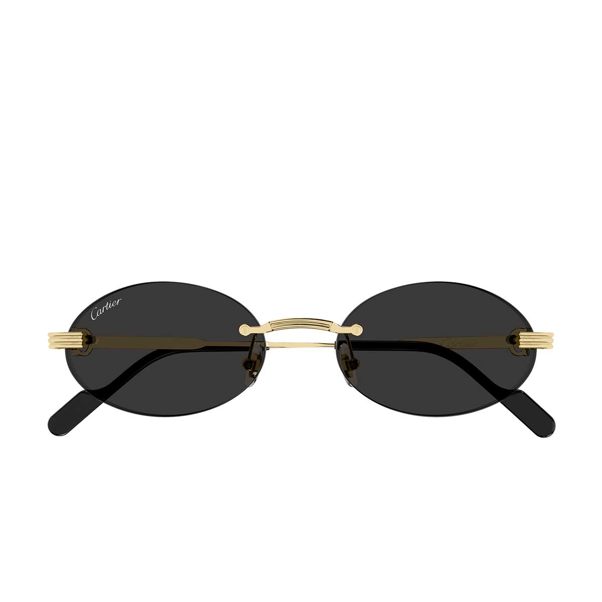 Cartier Occhiali da Sole CT0615S 006 Oro/Grigio Unisex
