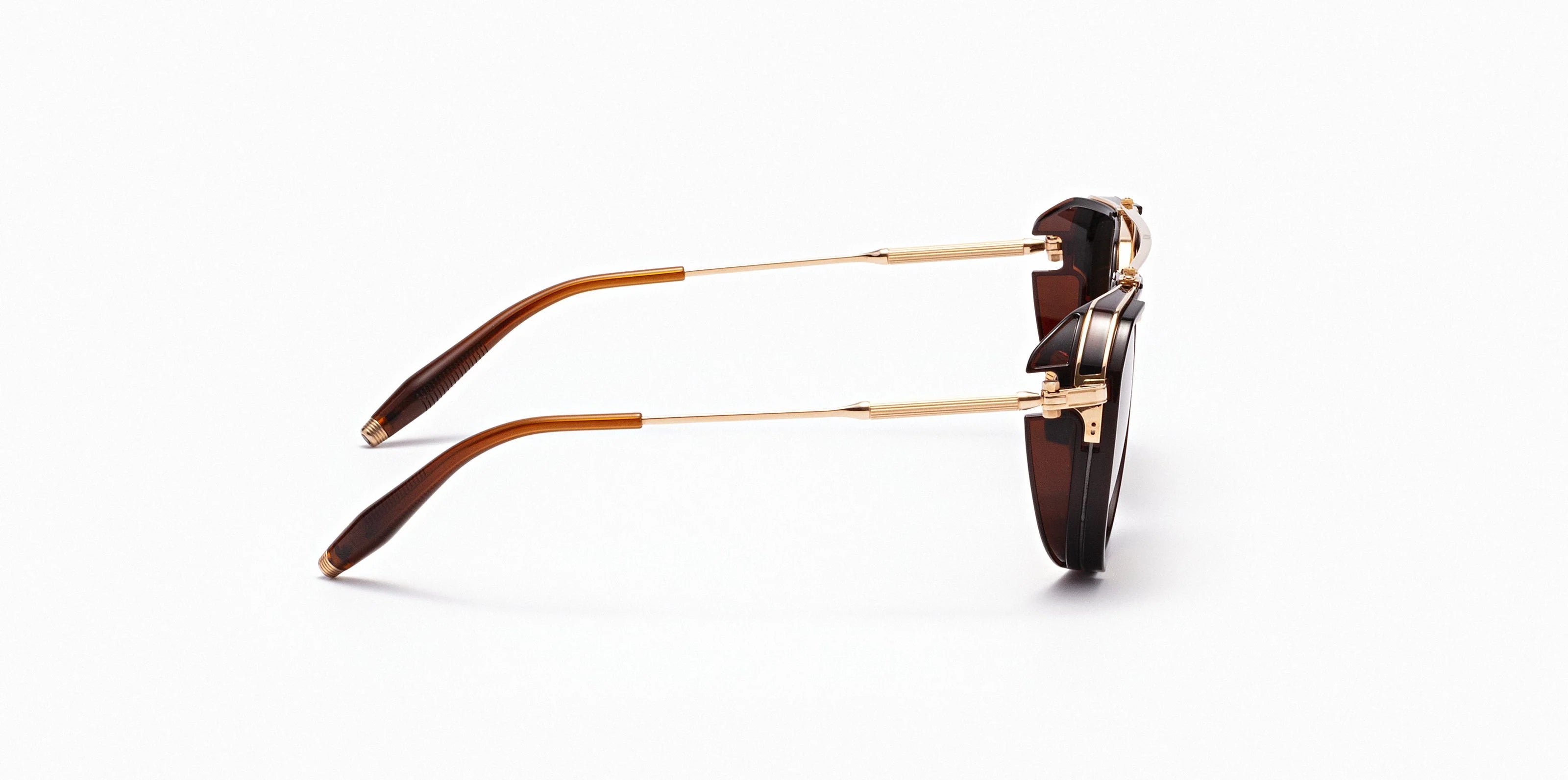 Occhiali da sole AKONI ECHO Crystal Brown