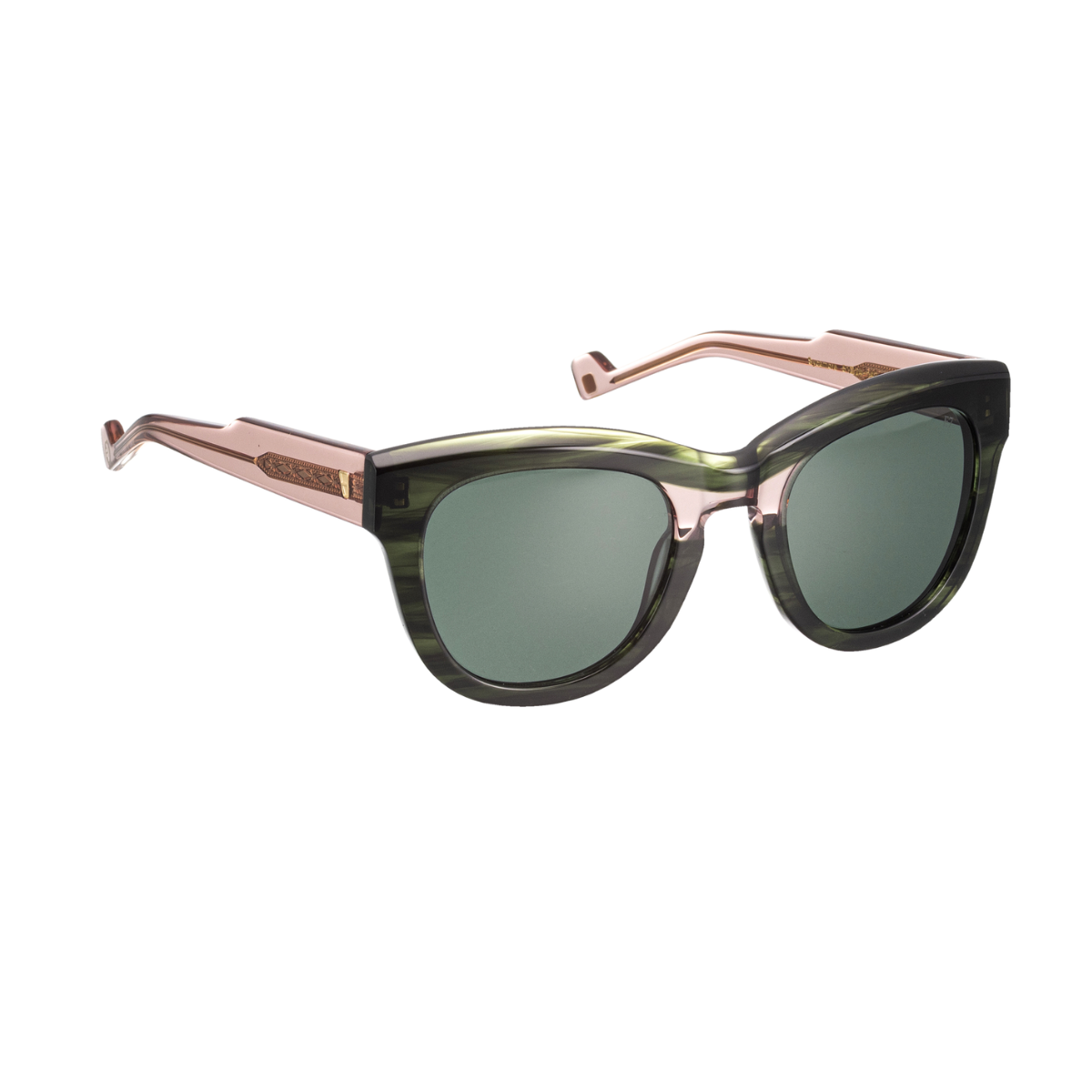 Entourage of 7 Occhiali da sole Sycamore 0431 Green / Pink
