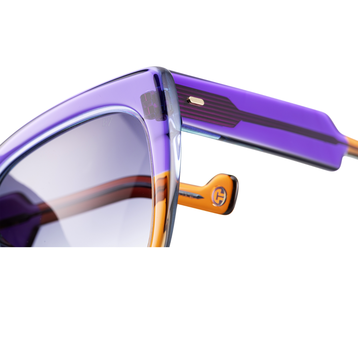 Entourage of 7 Occhiali da sole WESTGATE 0616 Purple Red