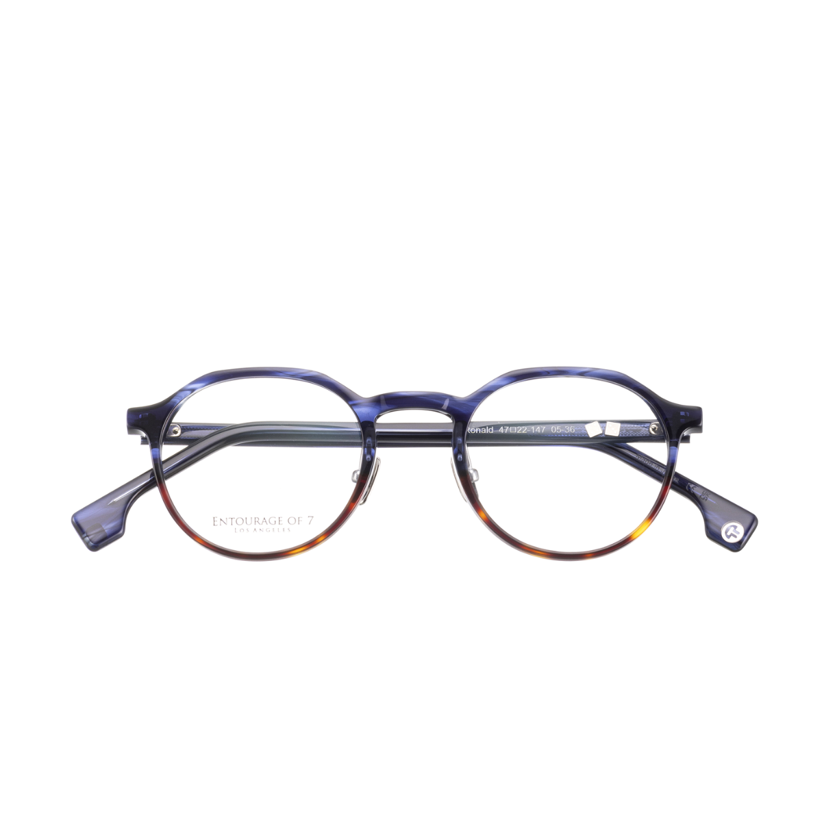 Entourage of 7 Occhiali da vista Ronald 0536 Blue / Brown