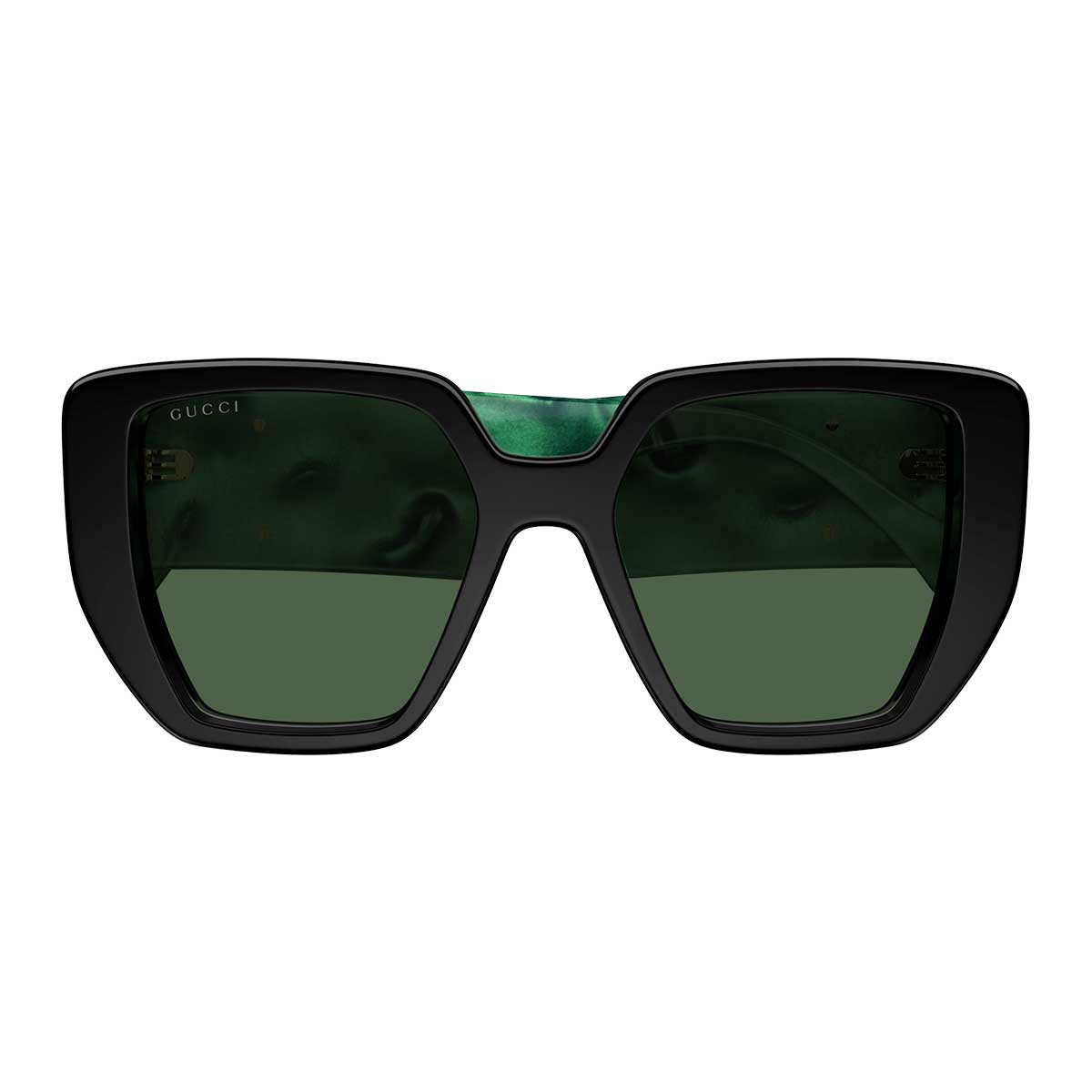 Gucci Occhiali da Sole GG0956S 001 NeroVerde/Verde Donna
