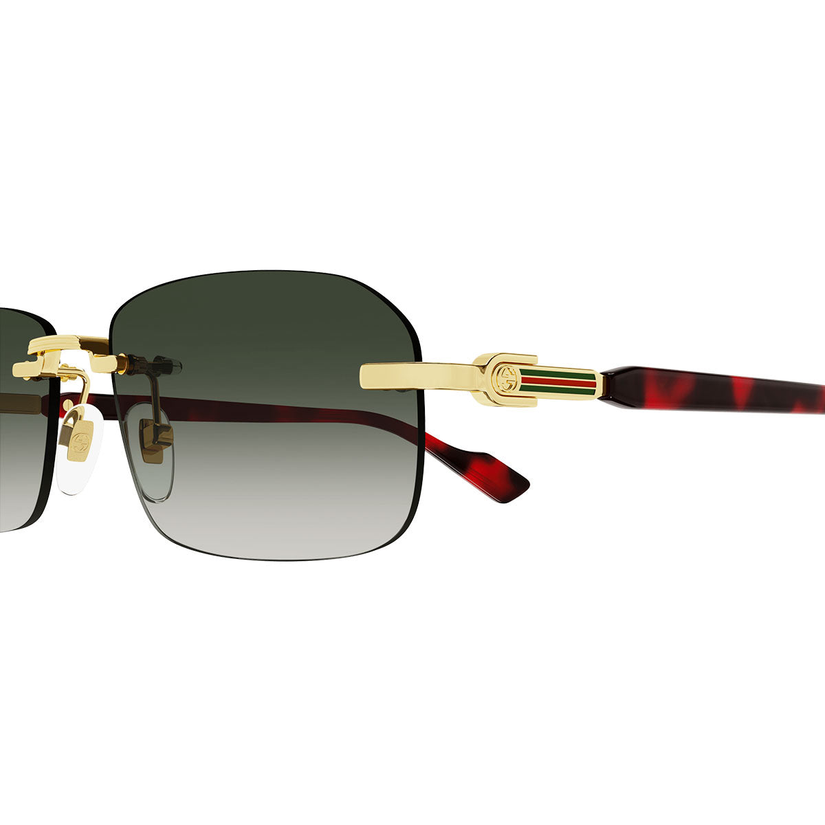 Gucci Occhiali da Sole GG1221S 006 Oro/Grigio Uomo