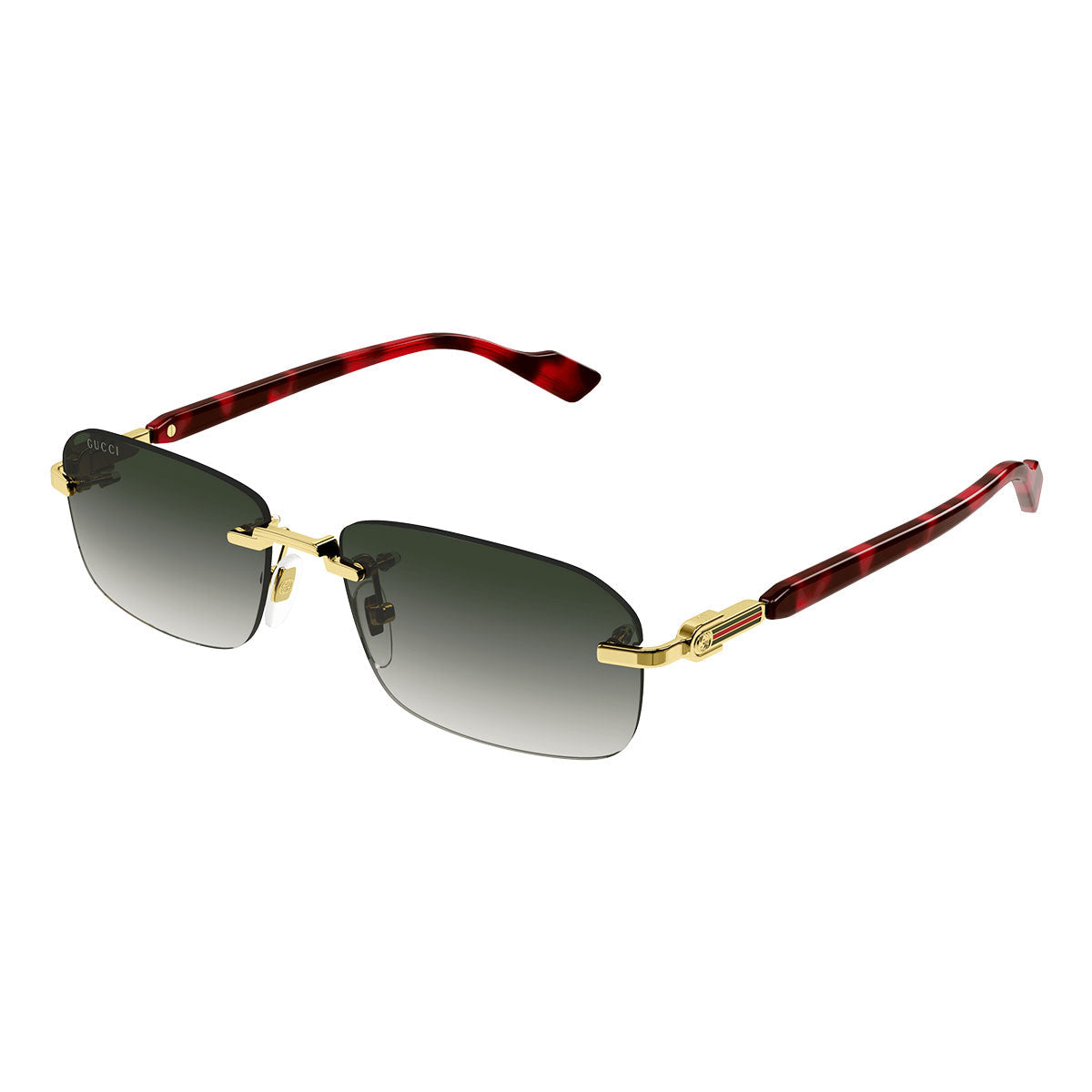 Gucci Occhiali da Sole GG1221S 006 Oro/Grigio Uomo
