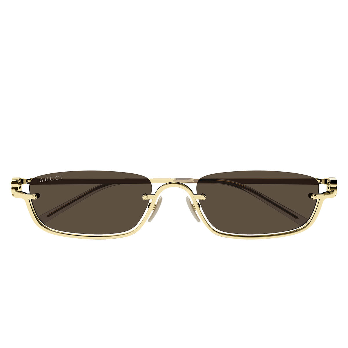 Gucci Occhiali da Sole GG1278S 001 Oro/Marrone Unisex