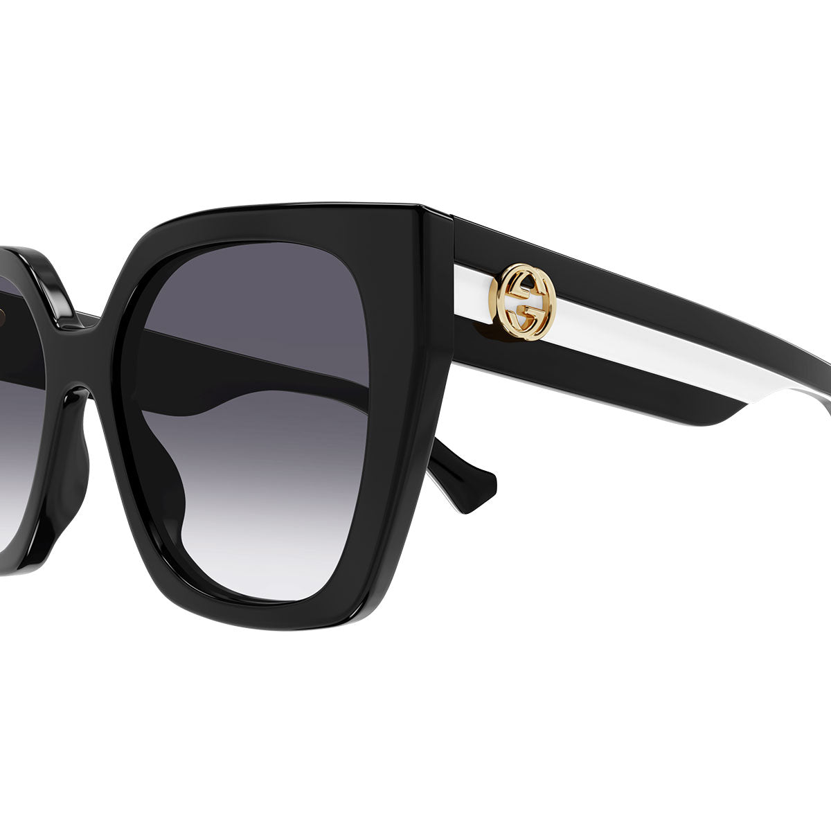 Gucci Occhiali da Sole GG1300S 004 Nero/Grigio Scuro Donna
