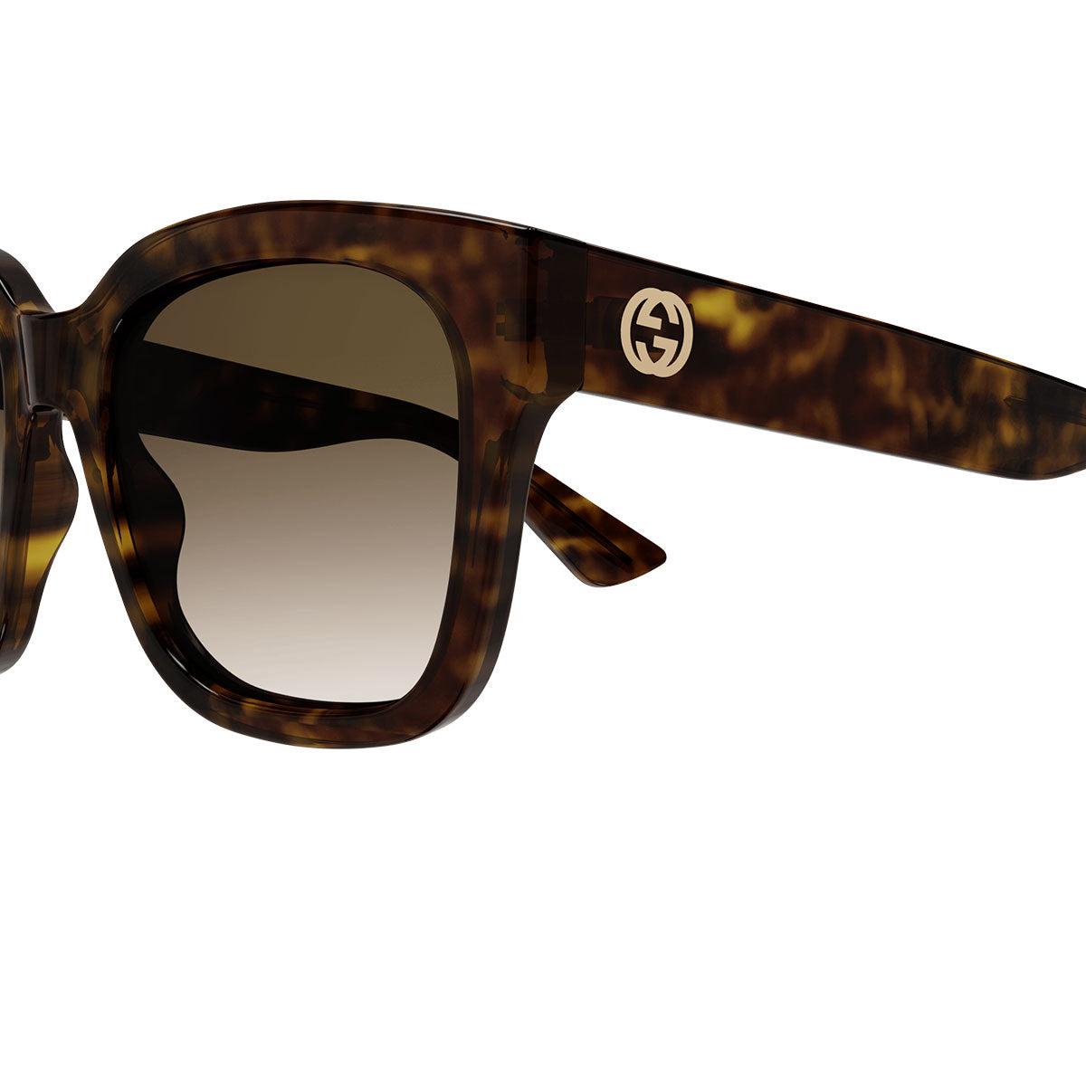Gucci Occhiali da Sole GG1338S 003 Marrone/Marrone Sfumato Donna