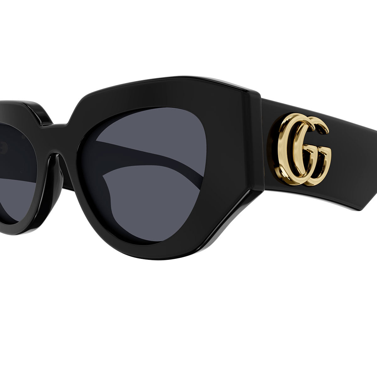 Gucci Occhiali da Sole GG1421S 001 Nero/Grigio Scuro Unisex