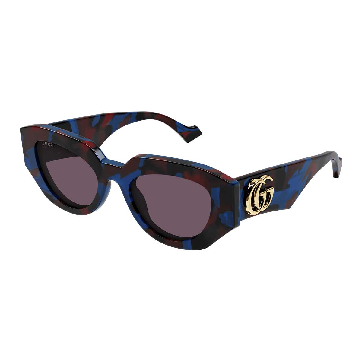 Gucci Occhiali da Sole GG1421S 003 Marrone/Viola Donna 2