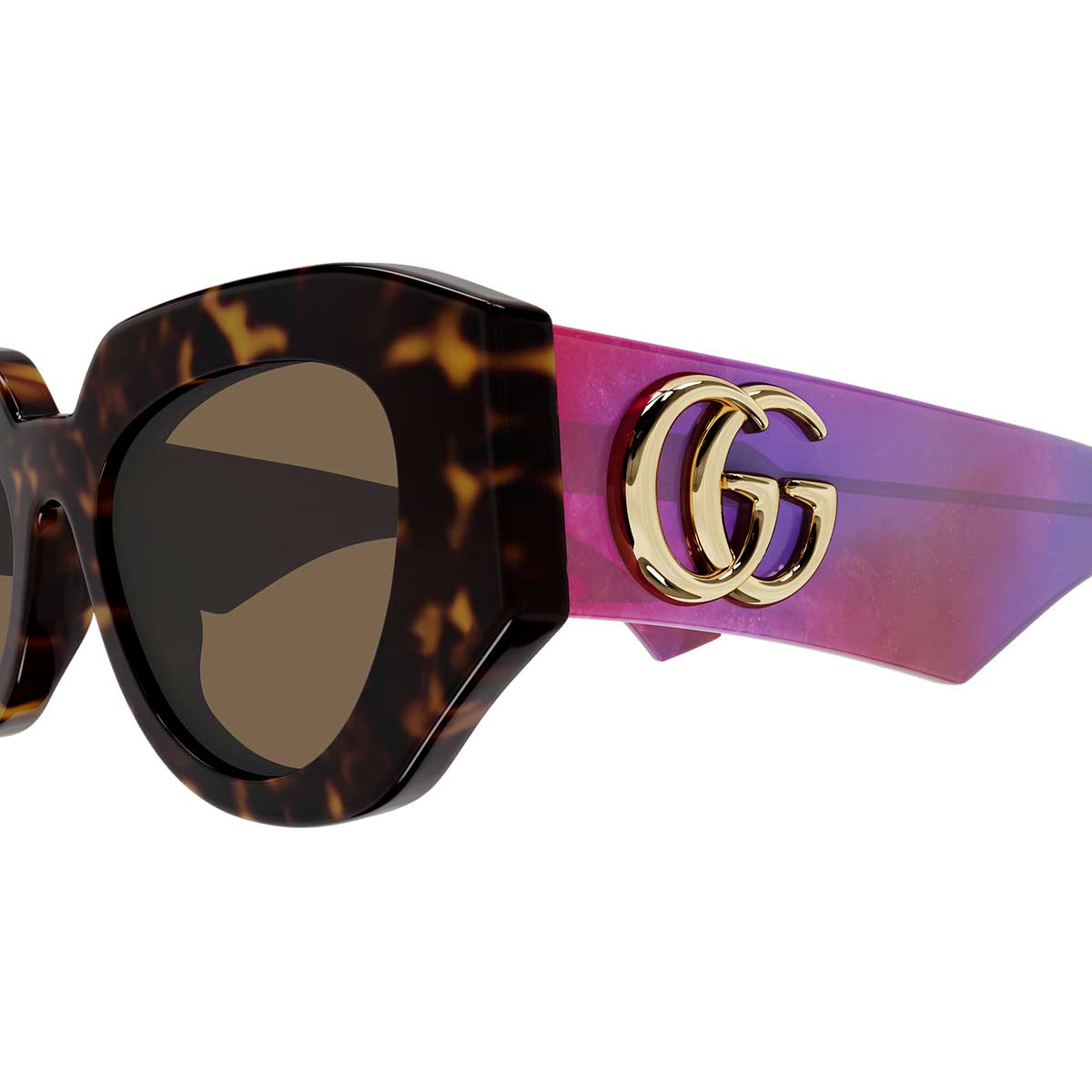 Gucci Occhiali da Sole GG1421S 011 Marrone/Marrone Donna 3