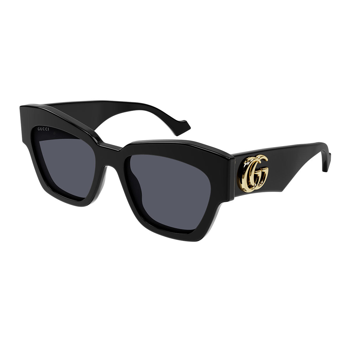 Gucci Occhiali da Sole GG1422S 001 Nero/Grigio Scuro Unisex