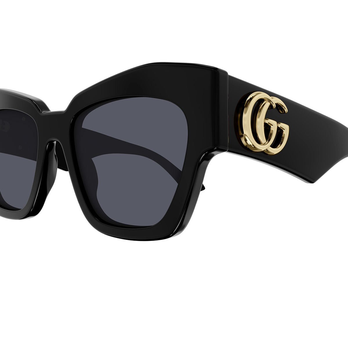 Gucci Occhiali da Sole GG1422S 001 Nero/Grigio Scuro Unisex
