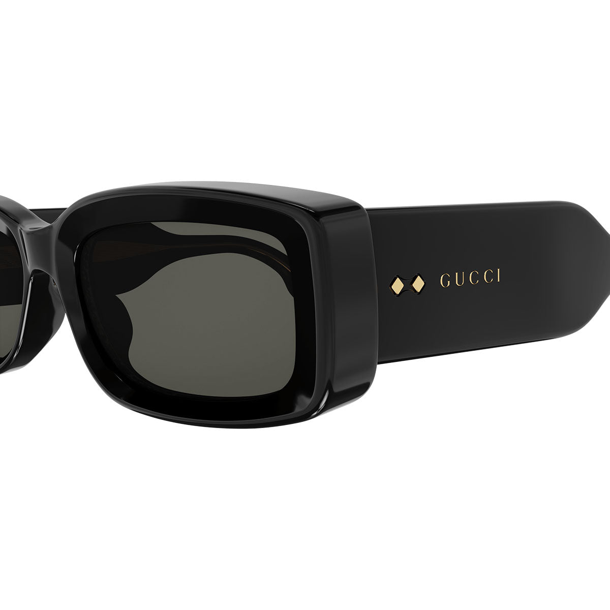 Gucci Occhiali da Sole GG1528S 001 Nero/Grigio Scuro Donna 4