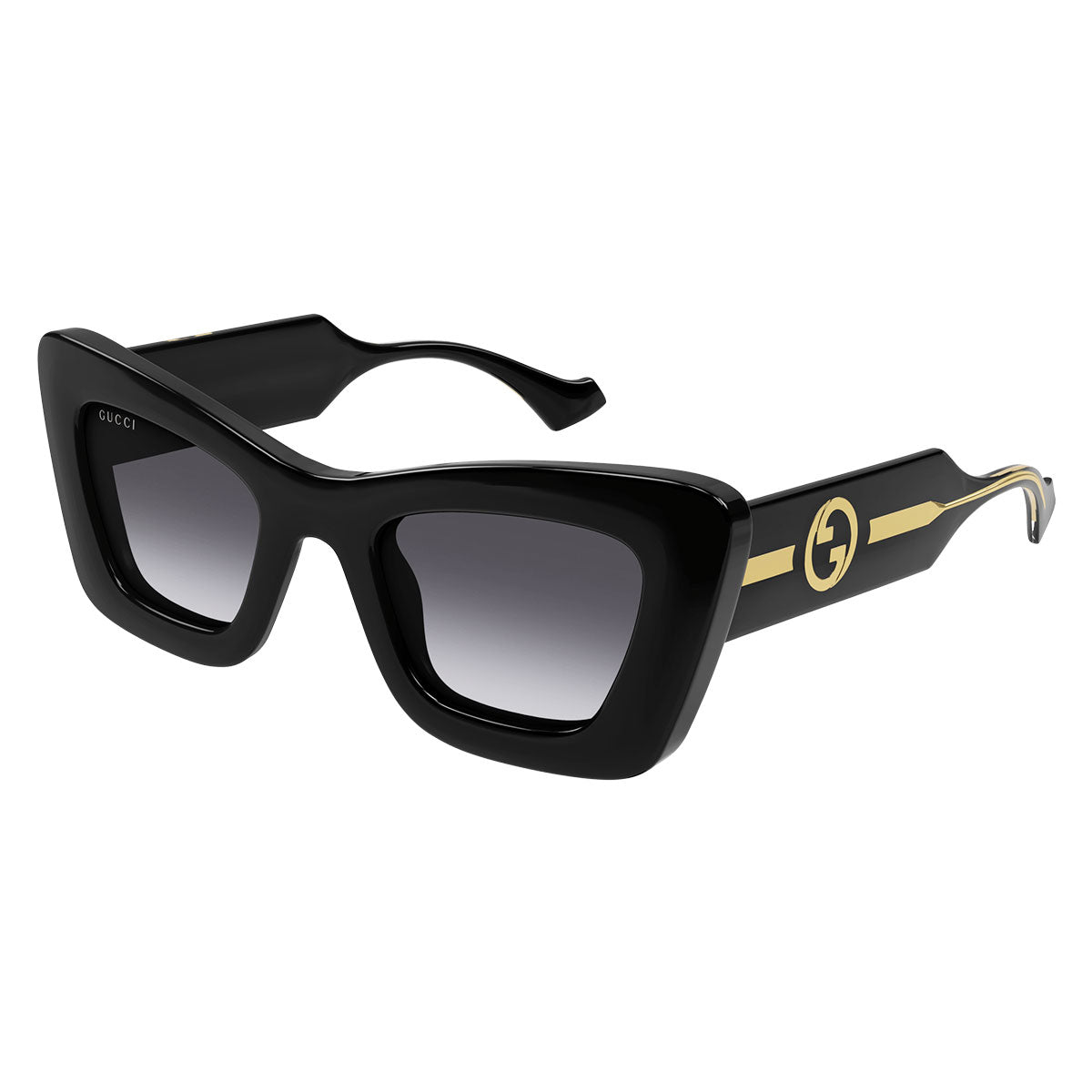 Gucci Occhiali da Sole GG1552S 001 Nero/Grigio Scuro Donna