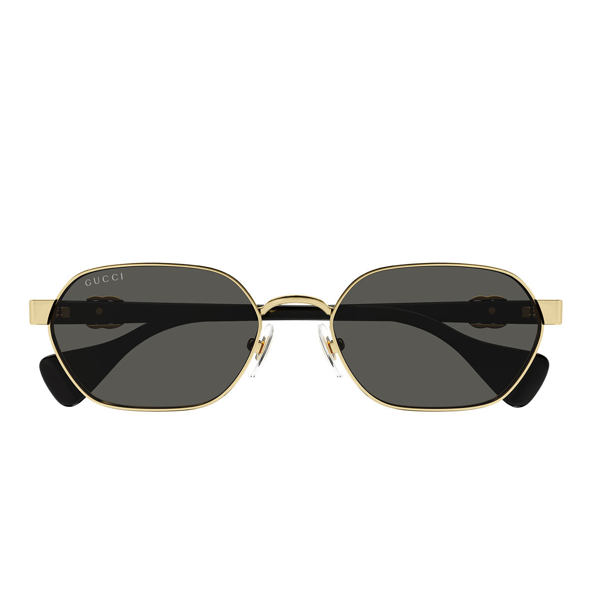 Gucci Occhiali da Sole GG1593S 001 Oro/Grigio Scuro Unisex