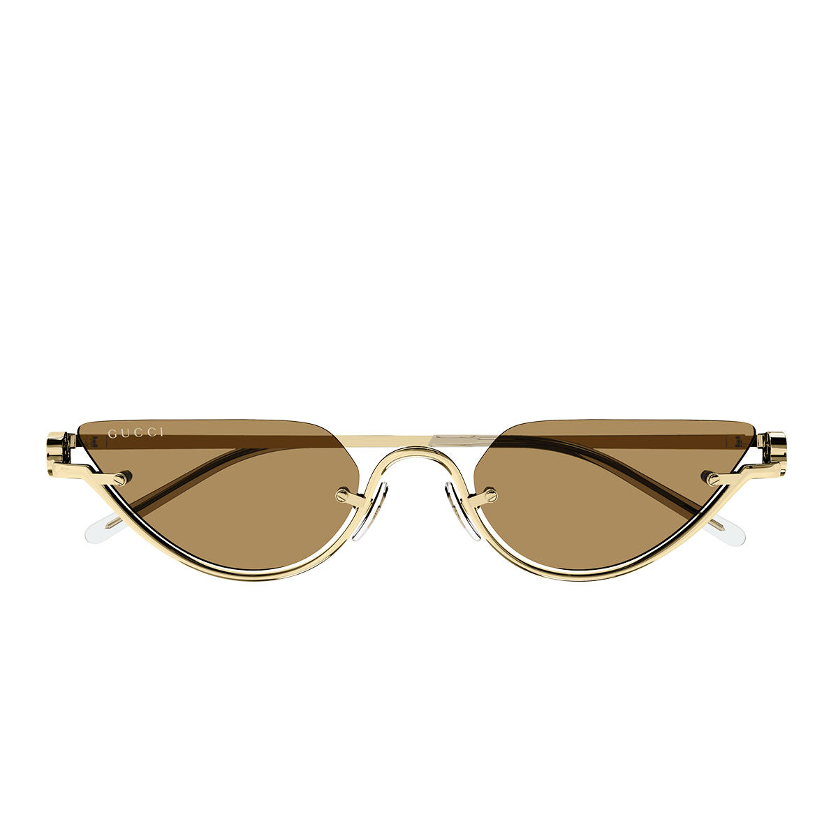 Gucci Occhiali da Sole GG1603S 002 Oro/Marrone Unisex