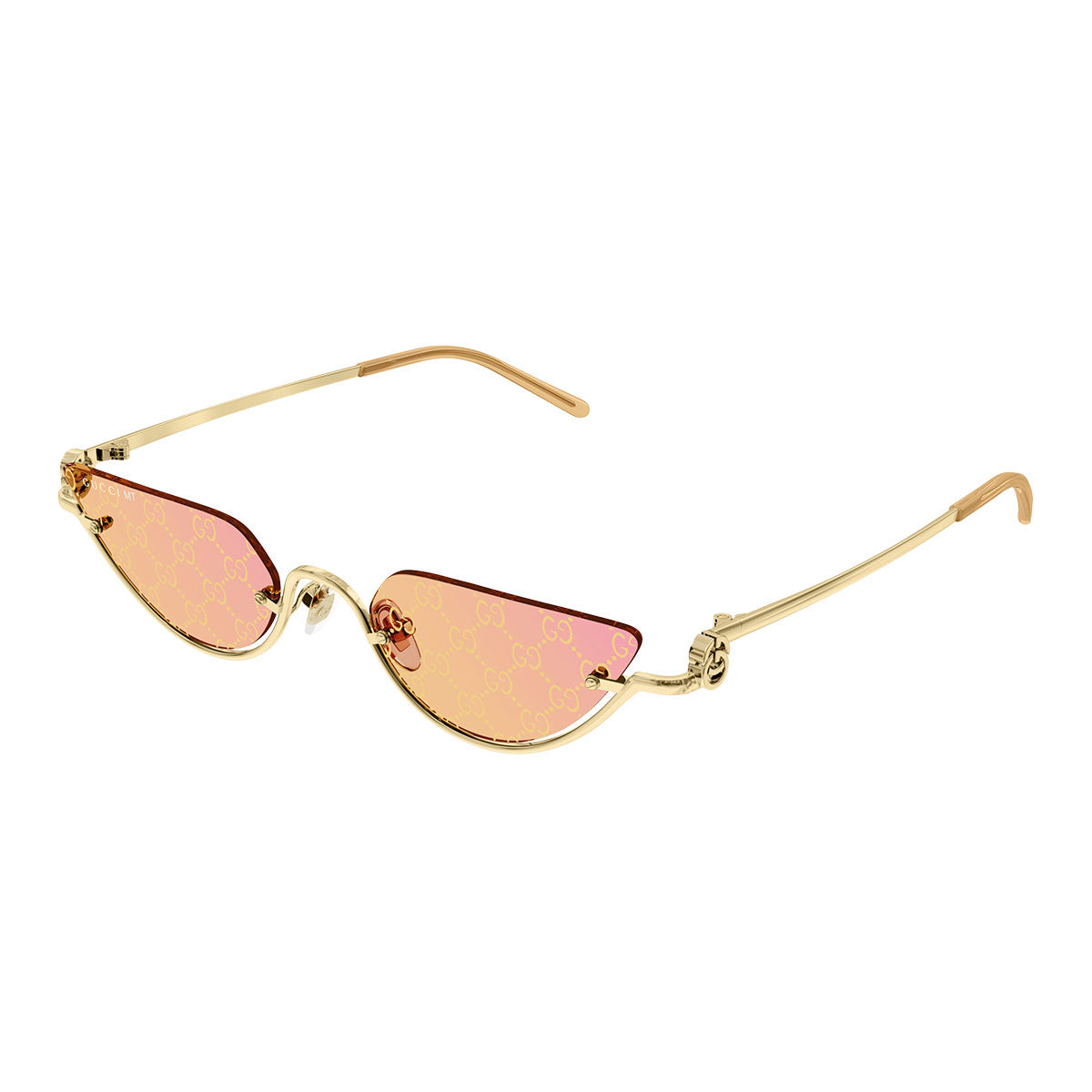 Gucci Occhiali da Sole GG1603S 004 Oro/Giallo Unisex