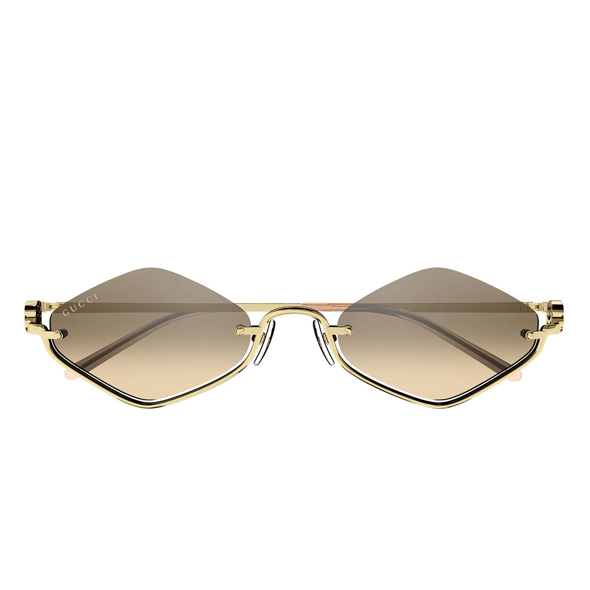 Gucci Occhiali da Sole GG1604S 003 Oro/Arancione Unisex