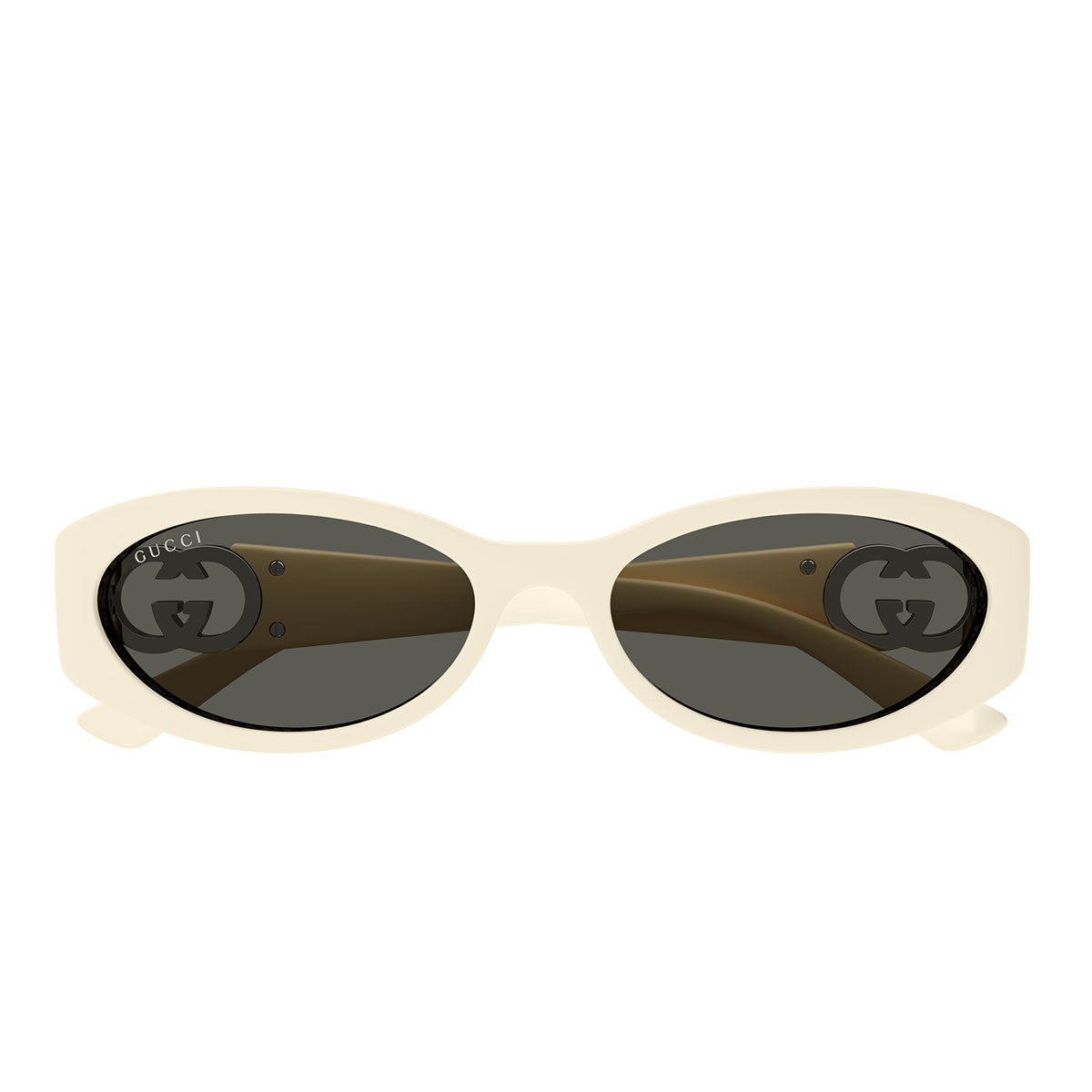 Gucci Occhiali da Sole GG1660S 004 Avorio/Grigio Unisex