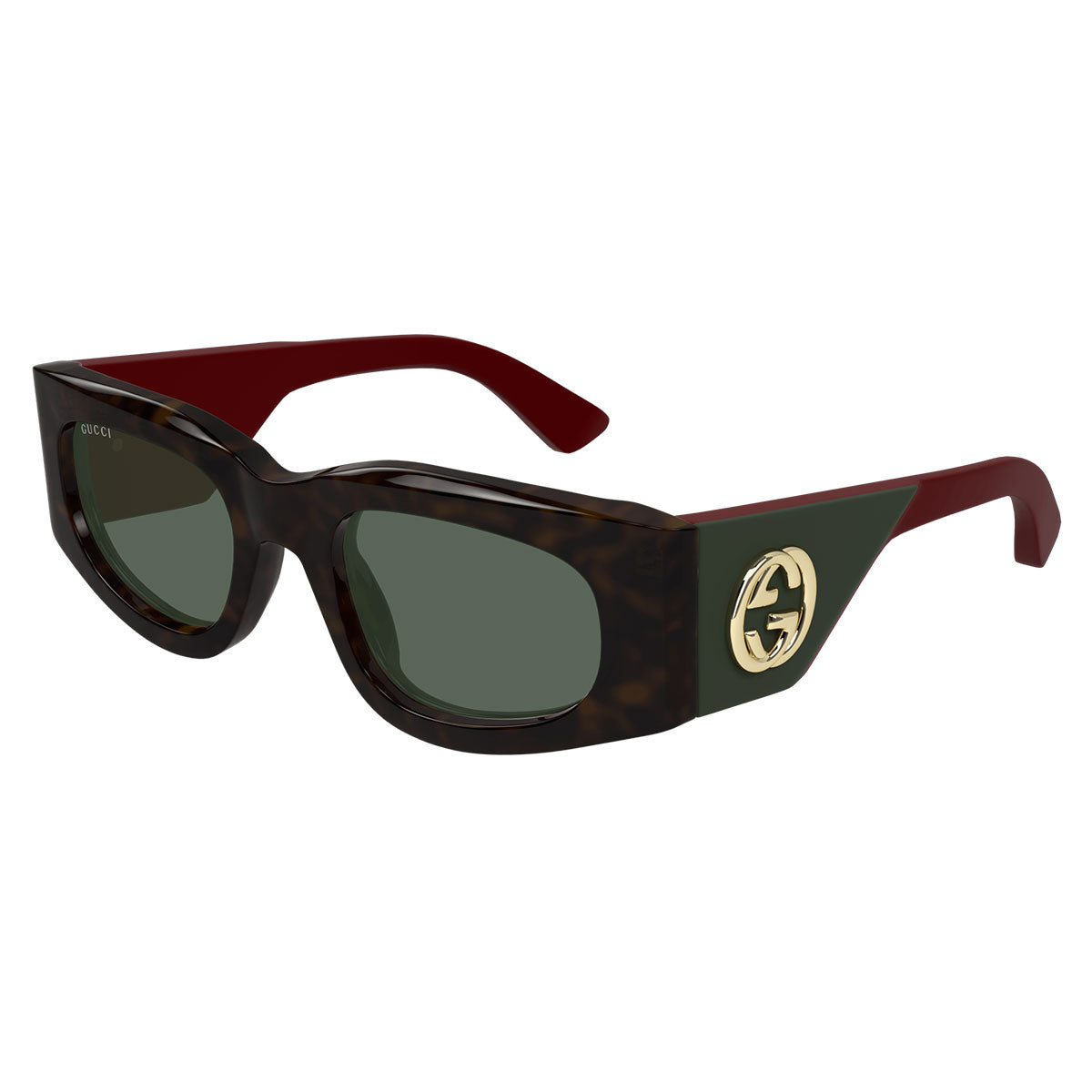 Gucci Occhiali da Sole GG1664S 002 Marrone/Verde Unisex
