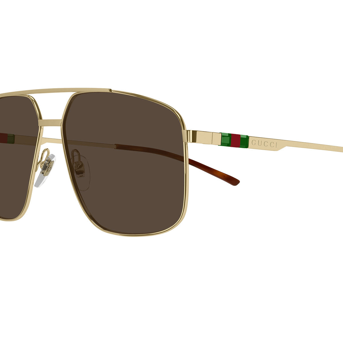 Gucci Occhiali da Sole GG1676S 002 Oro/Marrone Uomo