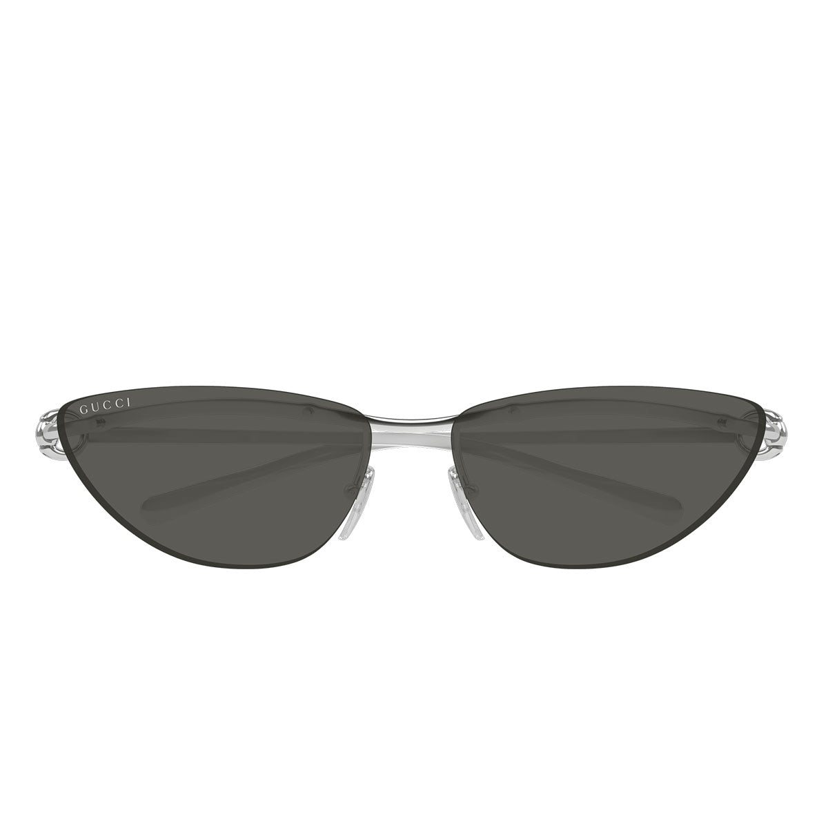 Gucci Occhiali da Sole GG1701S 001 Argento/Grigio Unisex