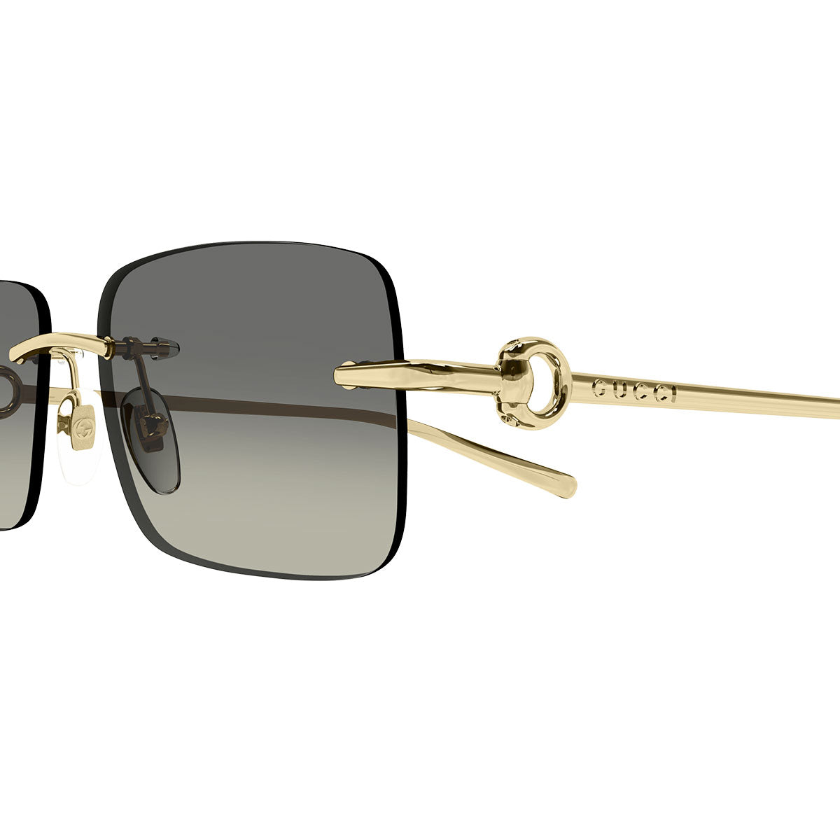 Gucci Occhiali da Sole GG1703S 005 Oro/Grigio Unisex