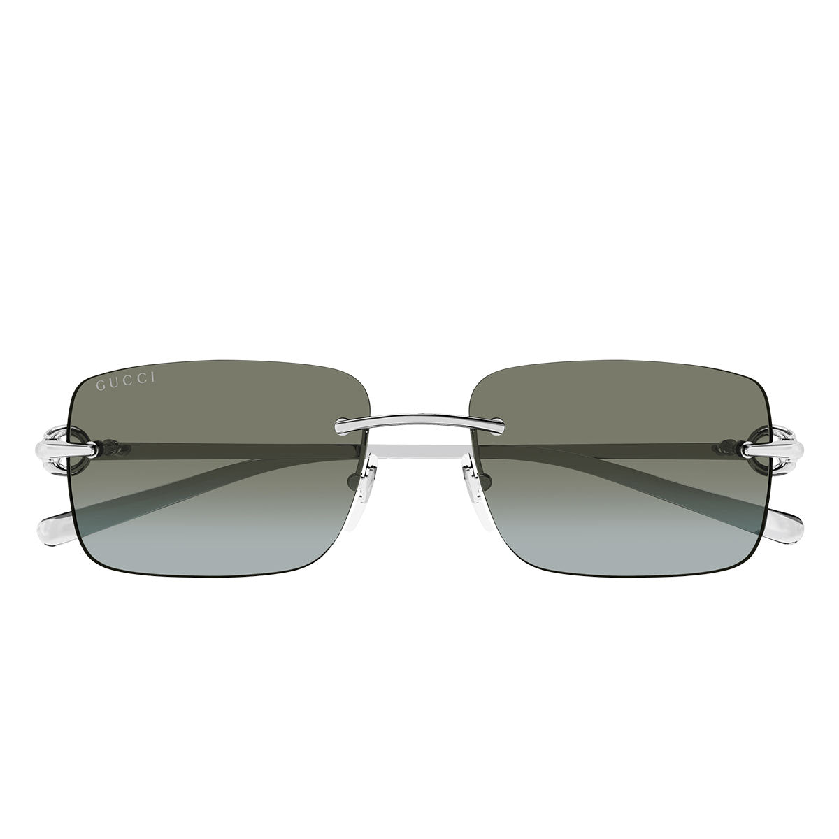 Gucci Occhiali da Sole GG1703S 007 Argento/Marrone Unisex