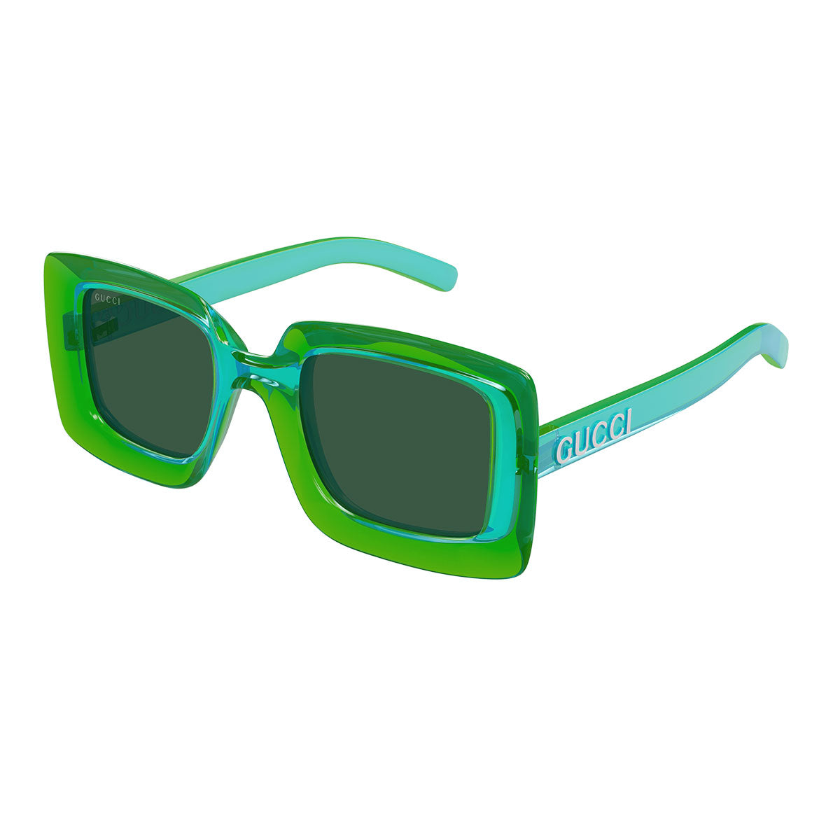 Gucci Occhiali da Sole GG1718S 003 Verde/Verde Donna