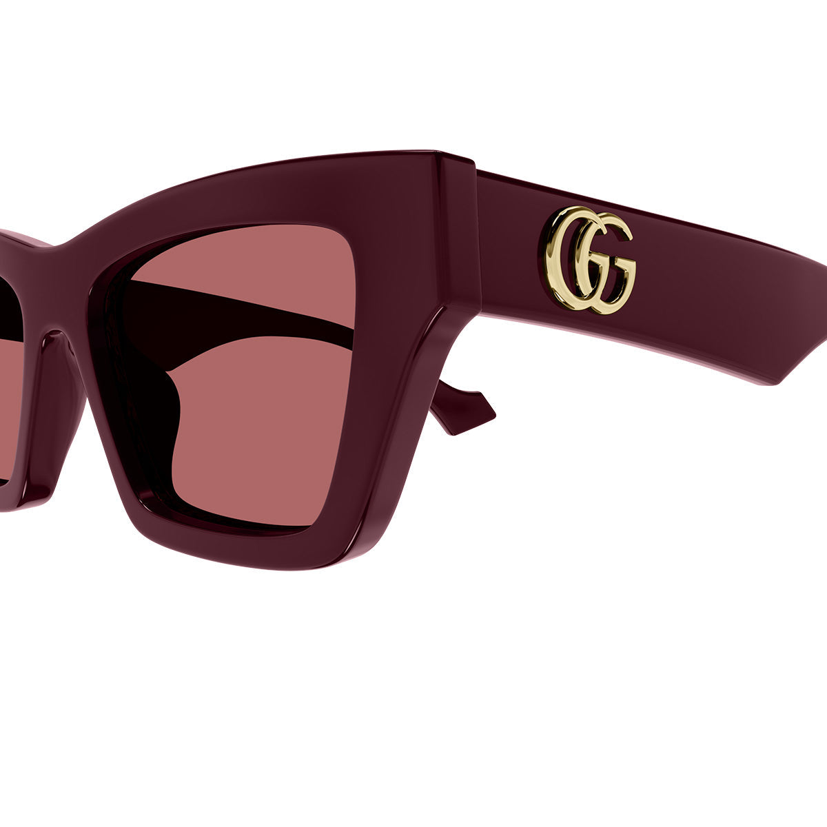 Gucci Occhiali da Sole GG1753S 004 Burgundy/Marrone Donna
