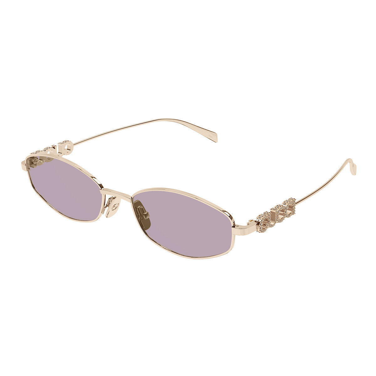 Gucci Occhiali da Sole GG1802S 003 Oro/Viola Donna