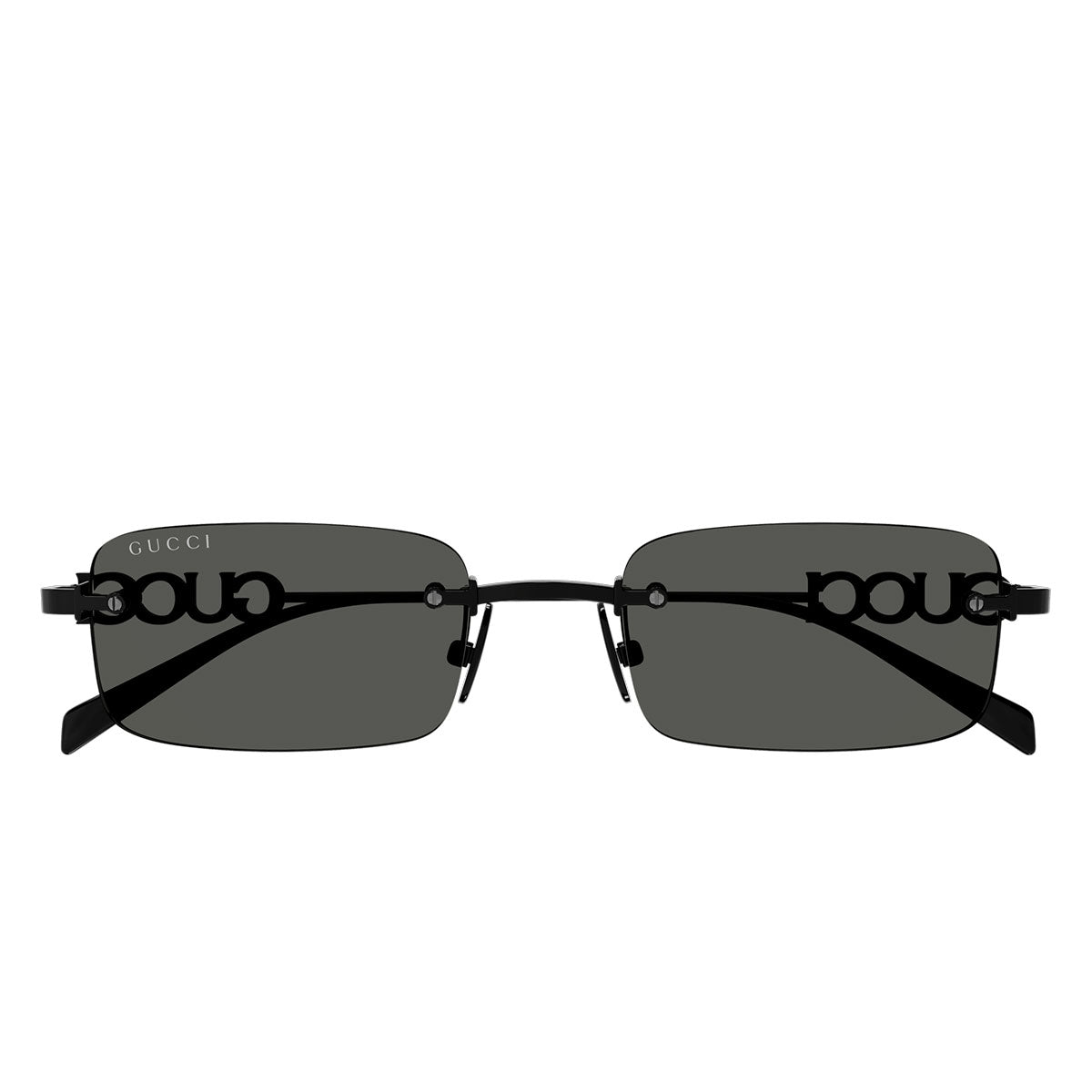 Gucci Occhiali da Sole GG1808S 001 Nero/Grigio Uomo