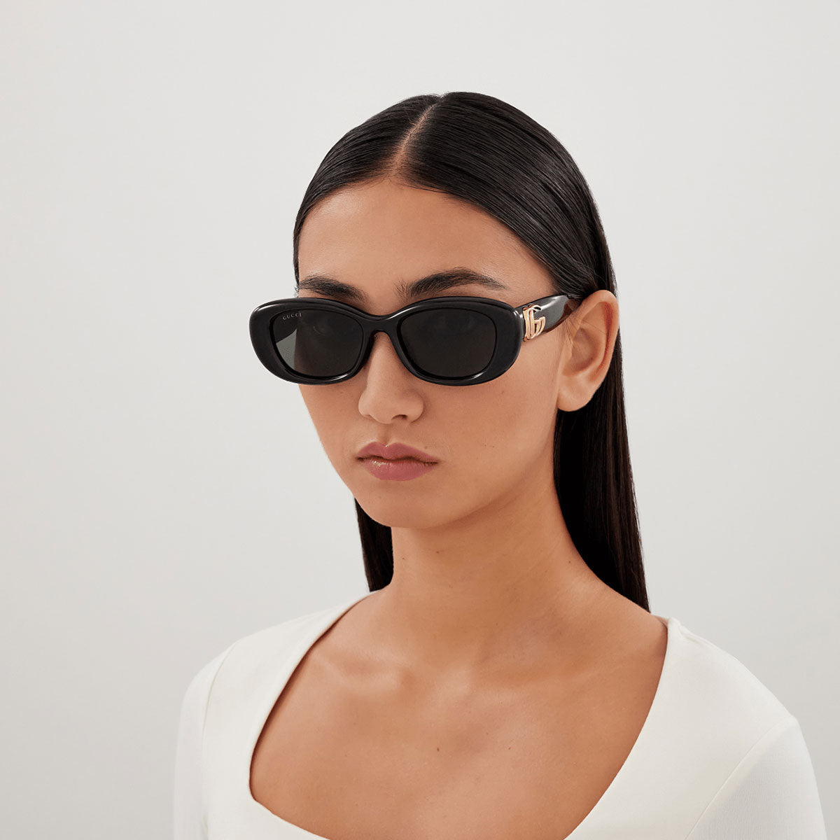 Gucci Occhiali da Sole GG1829SK 001 Nero/Grigio Donna