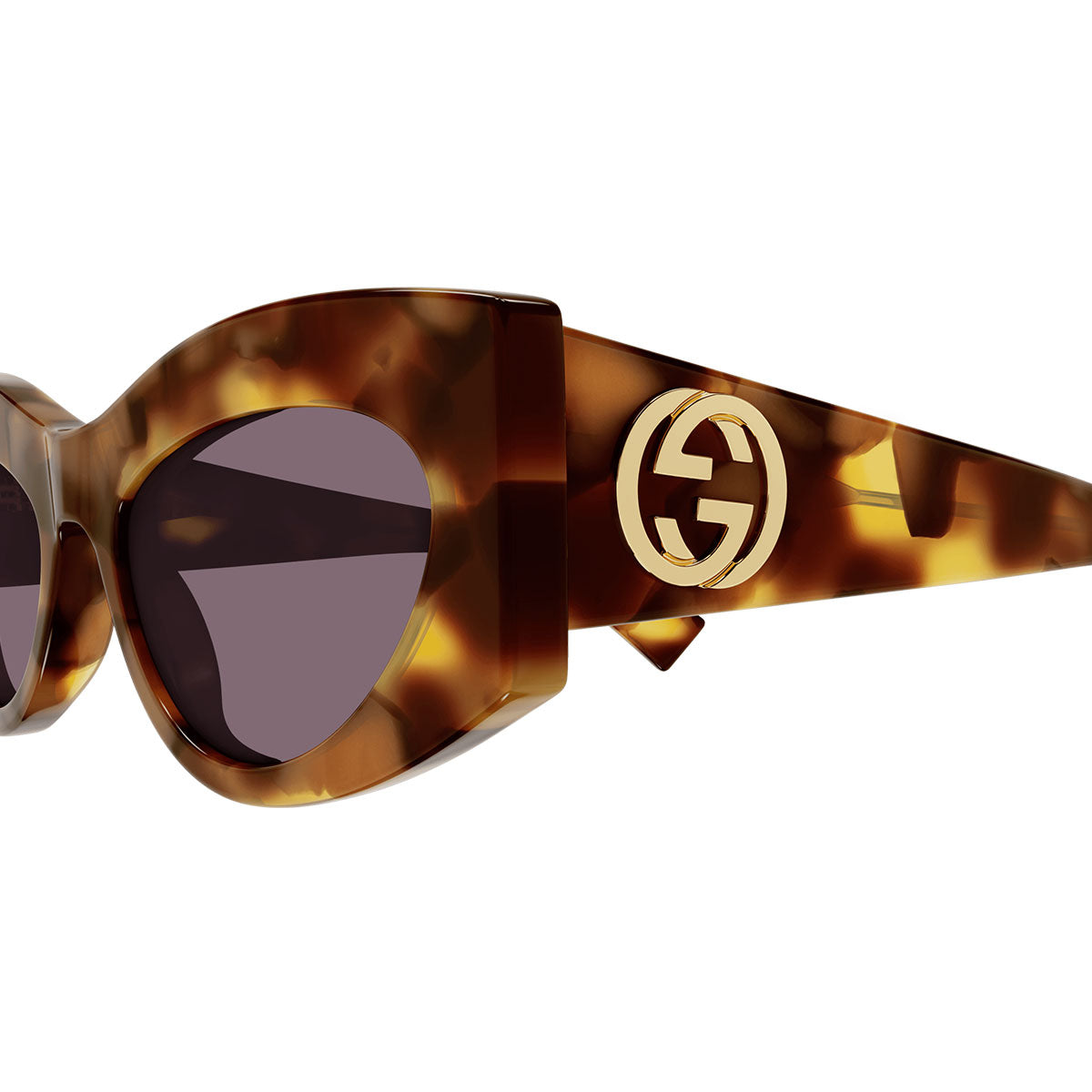Gucci Occhiali da Sole GG1843S 003 Marrone/Viola Donna