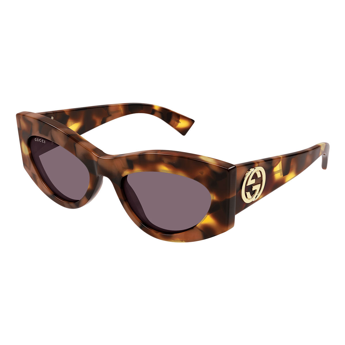 Gucci Occhiali da Sole GG1843S 003 Marrone/Viola Donna