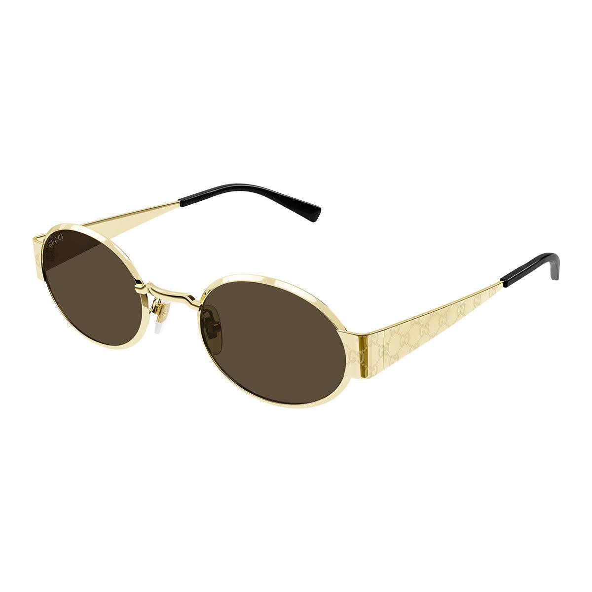 Gucci Occhiali da Sole GG1854S 005 Oro/Marrone Unisex