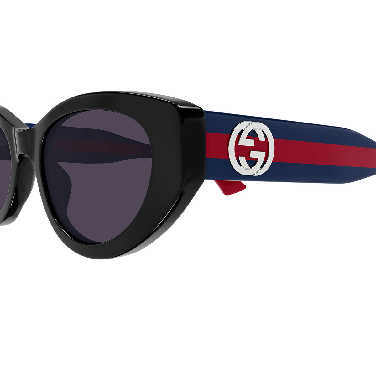 Gucci Occhiali da Sole GG1862S 004 Nero/Viola Donna