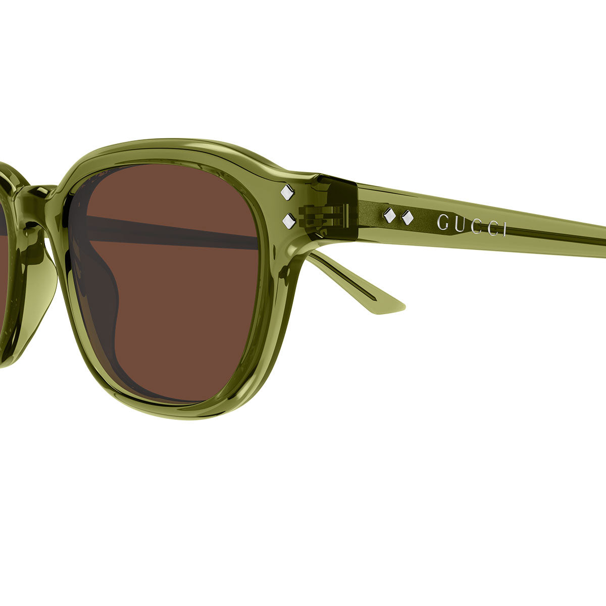 Gucci Occhiali da Sole GG1892S 004 Verde/Marrone Uomo