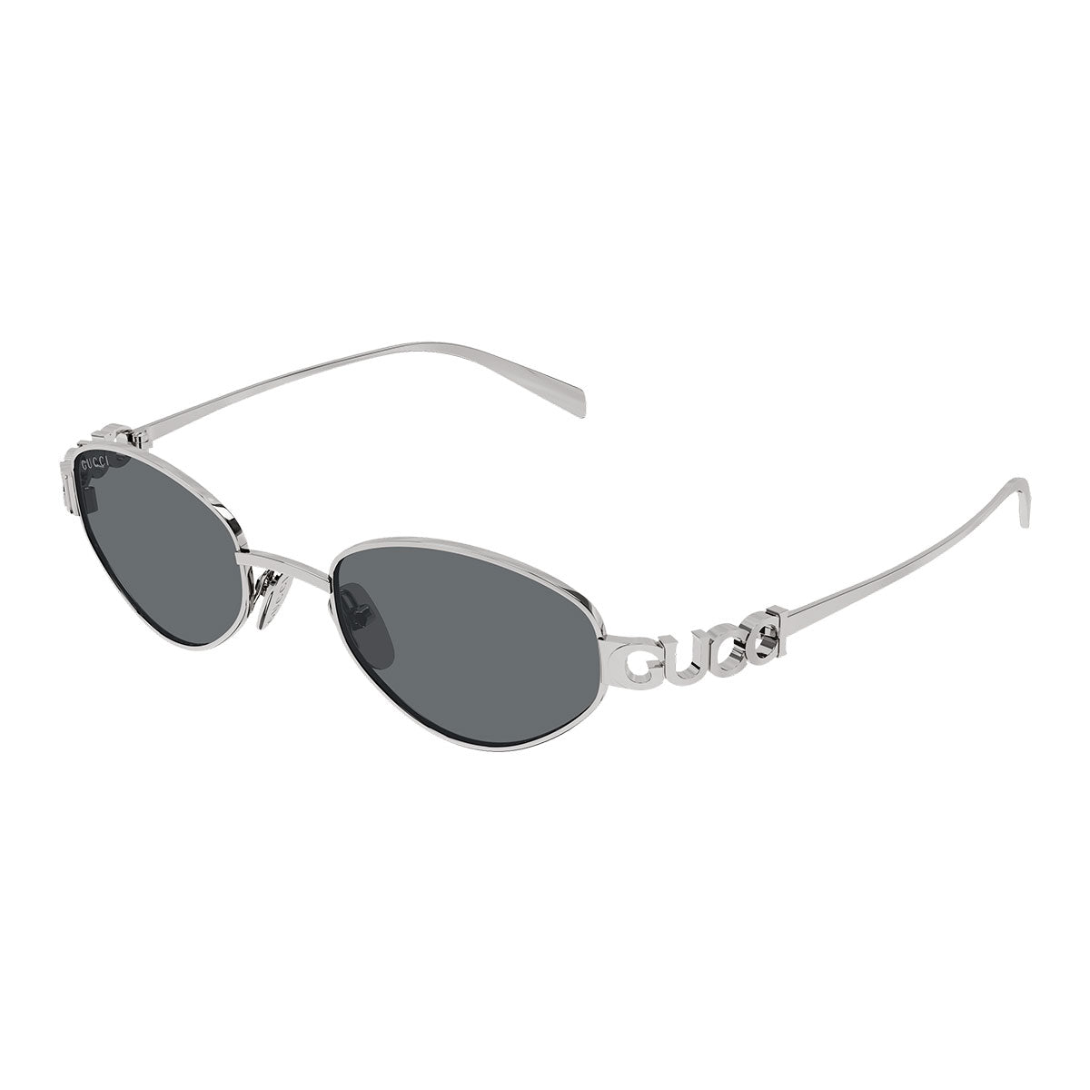 Gucci Occhiali da Sole GG1935S 001 Rutenio/Grigio Donna