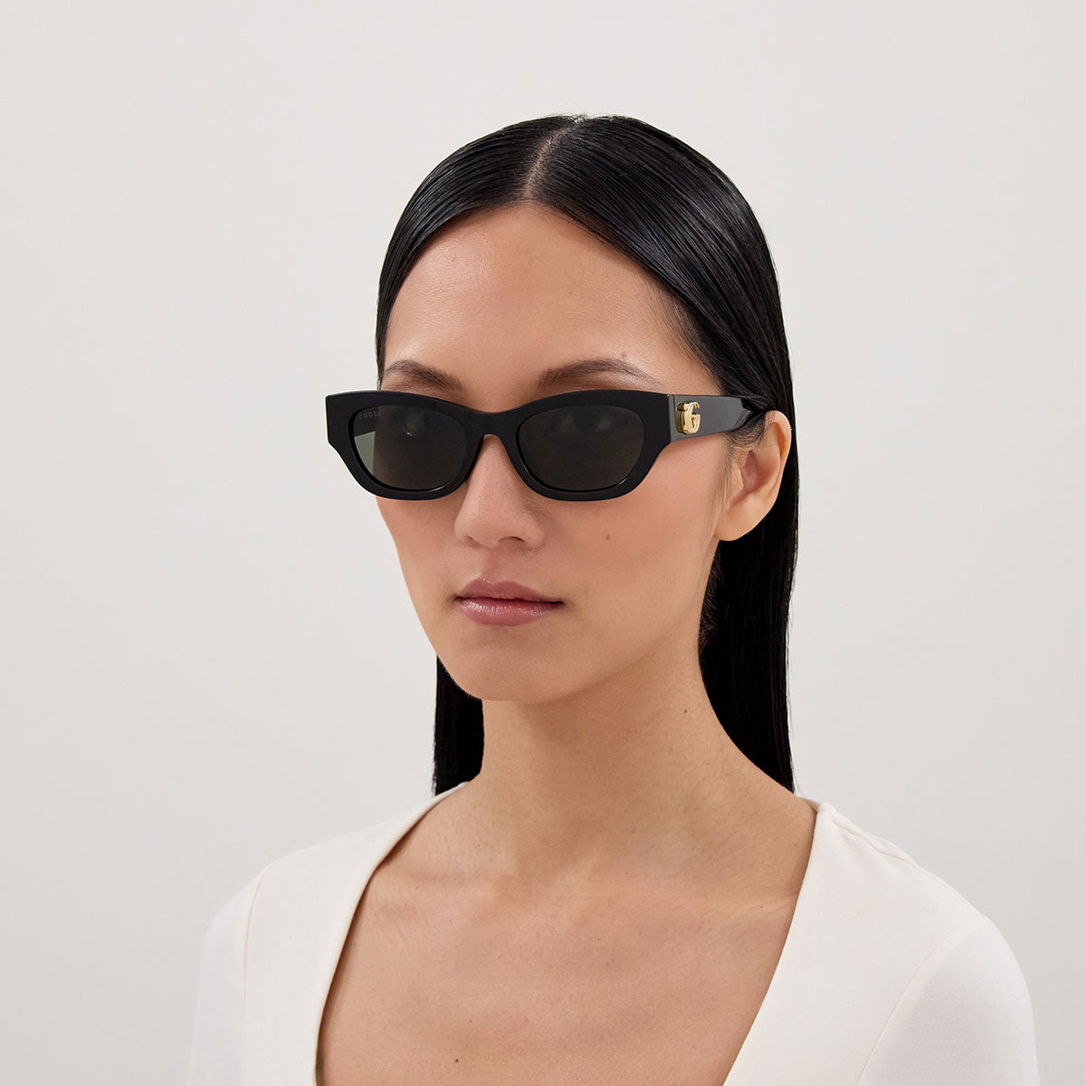 Gucci Occhiali da Sole GG1954SA 001 Nero/Grigio Donna