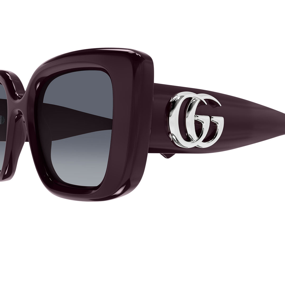 Gucci Occhiali da Sole GG1975S 004 Viola/Grigio Donna